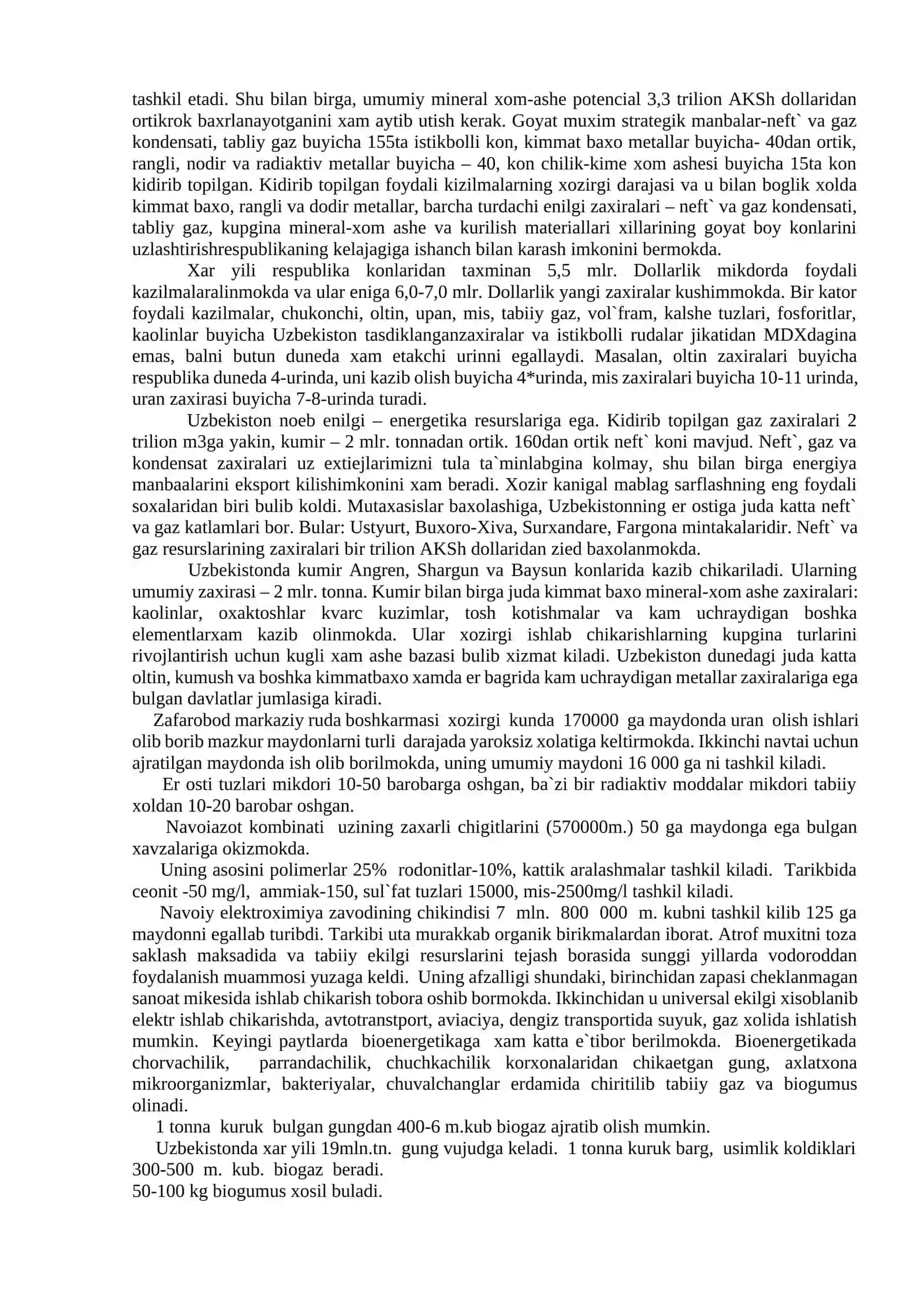 TABIATNI MUHOFAZA QILISH 3