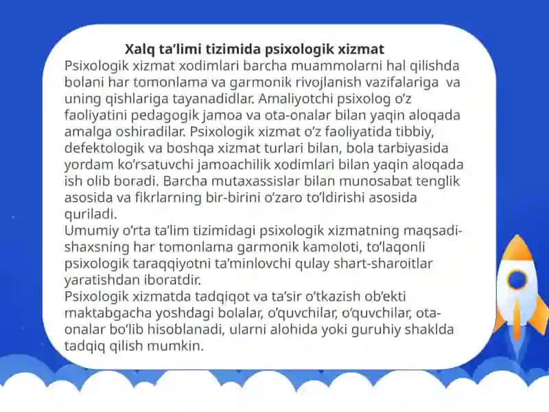 Psixologik xizmat mahsuloti dorligi 3