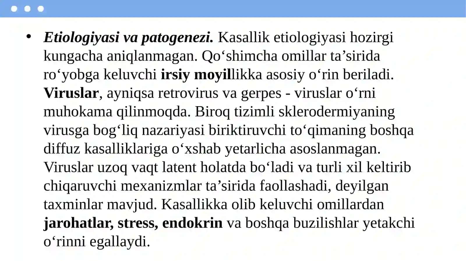 Tizimlisklerodermiya 3
