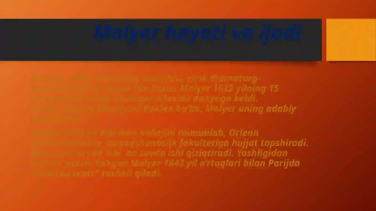 Mol'erning "Tartyuf" komediyasi 3