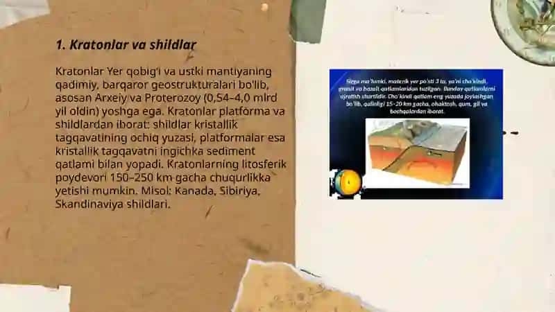 Yerning asosiy geostrukturalari 3