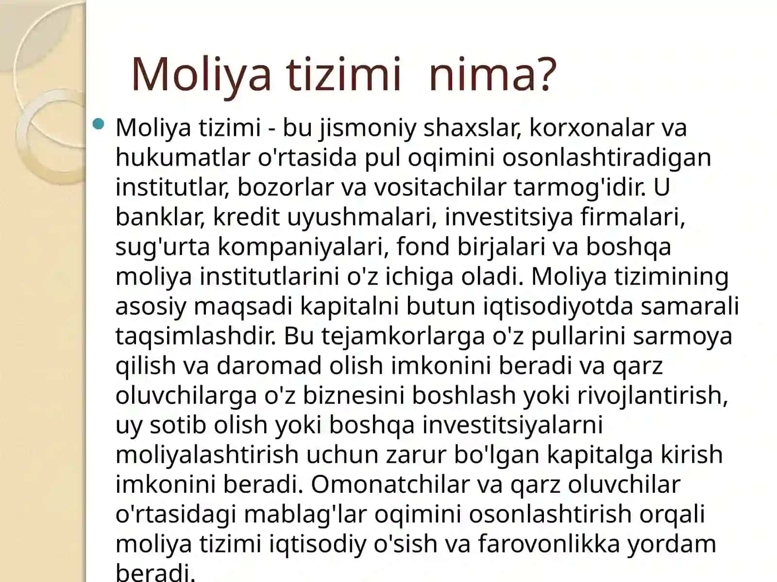 Moliyatizimi daroqamlashtirish transformatsiyasining o'rniva ahmiyati 3