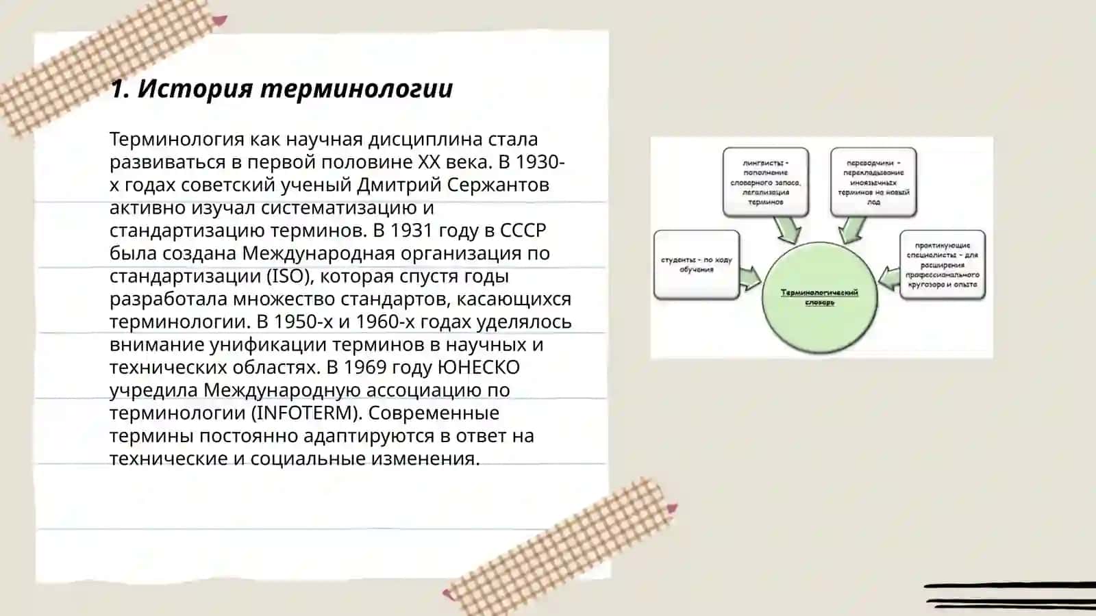 Составление терминологического словаря 3
