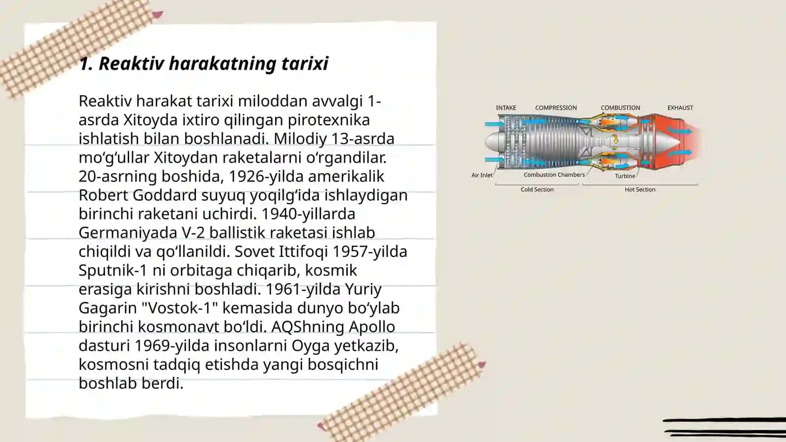 Reaktiv harakat 3