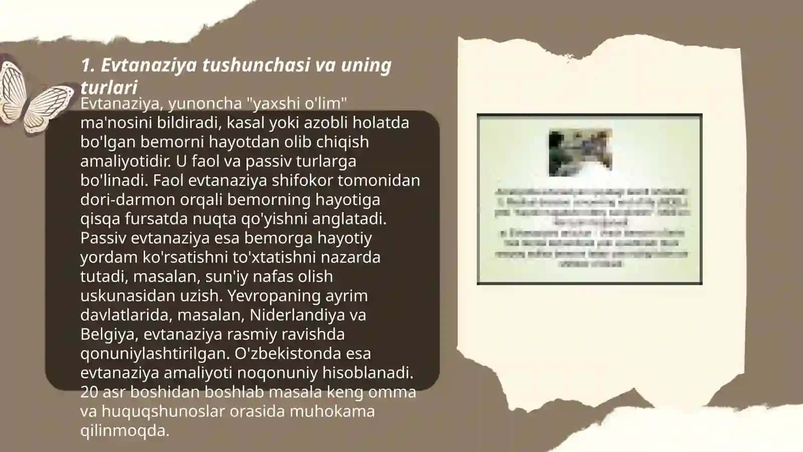 Evtanaziya muammolari 3