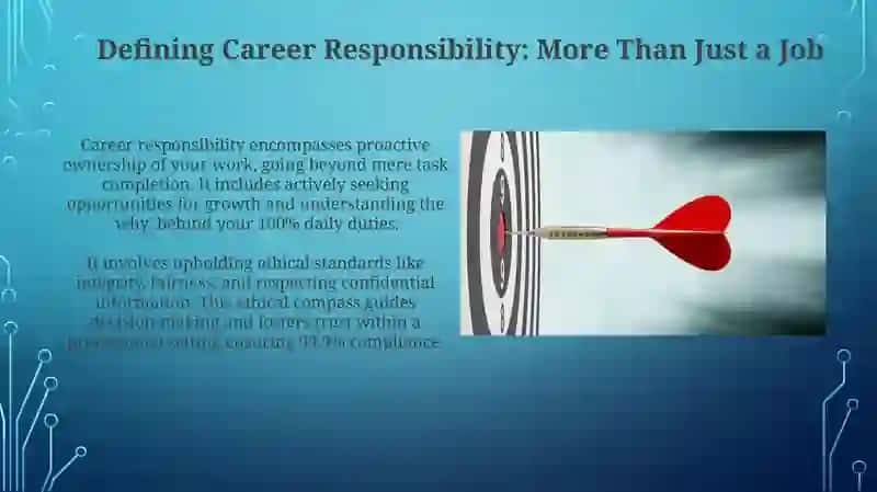 Career Responsibility 3
