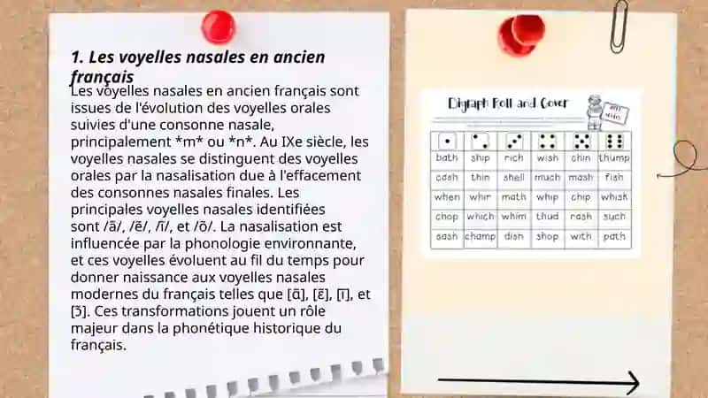 Les voyelles nasales en ancien français 3