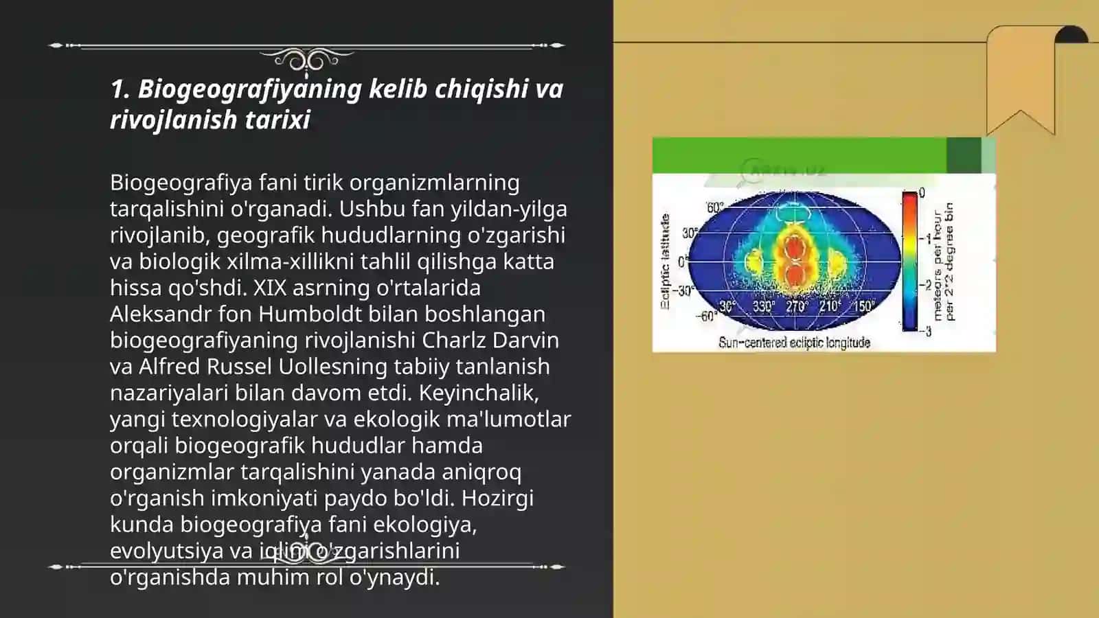 Biogeografiyaning rivojlanish tarixi 3