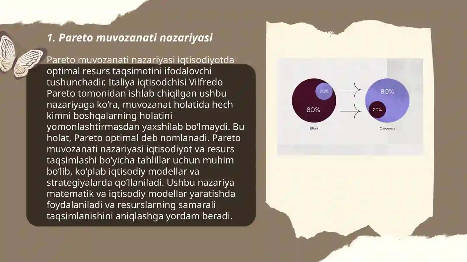 Pareto muvozanati 3