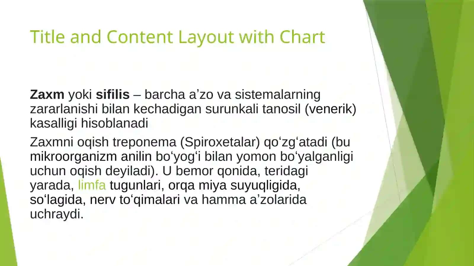 Zaxmga qarshi vositalar 3