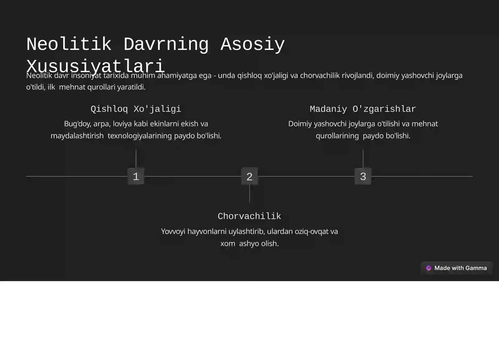 Neolitik Davrning Yodgorliklari 3