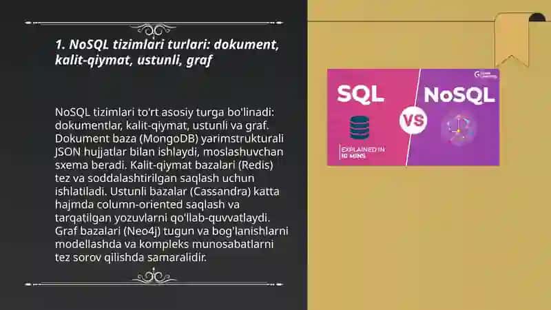 NoSQL tzimlari 3