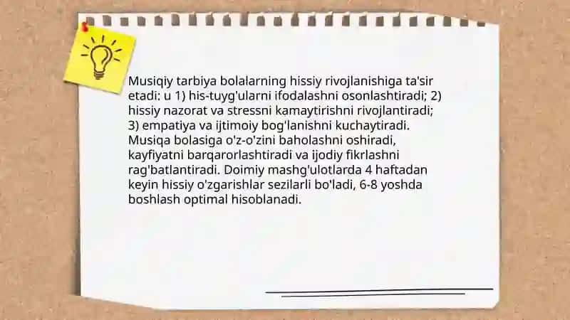Musiqiy tarbiya ahamiyati 3