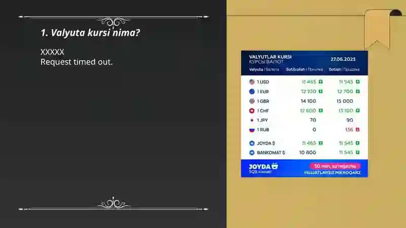 Valyuta kursi 3