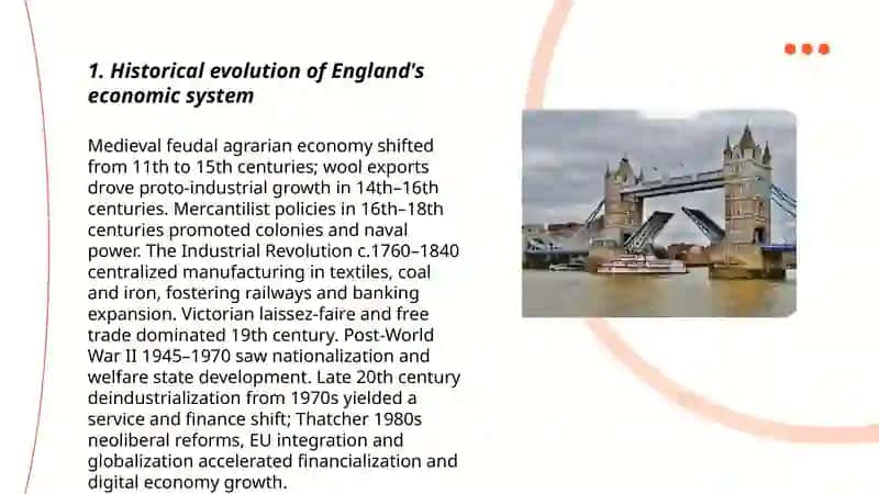 Economic system of England 3