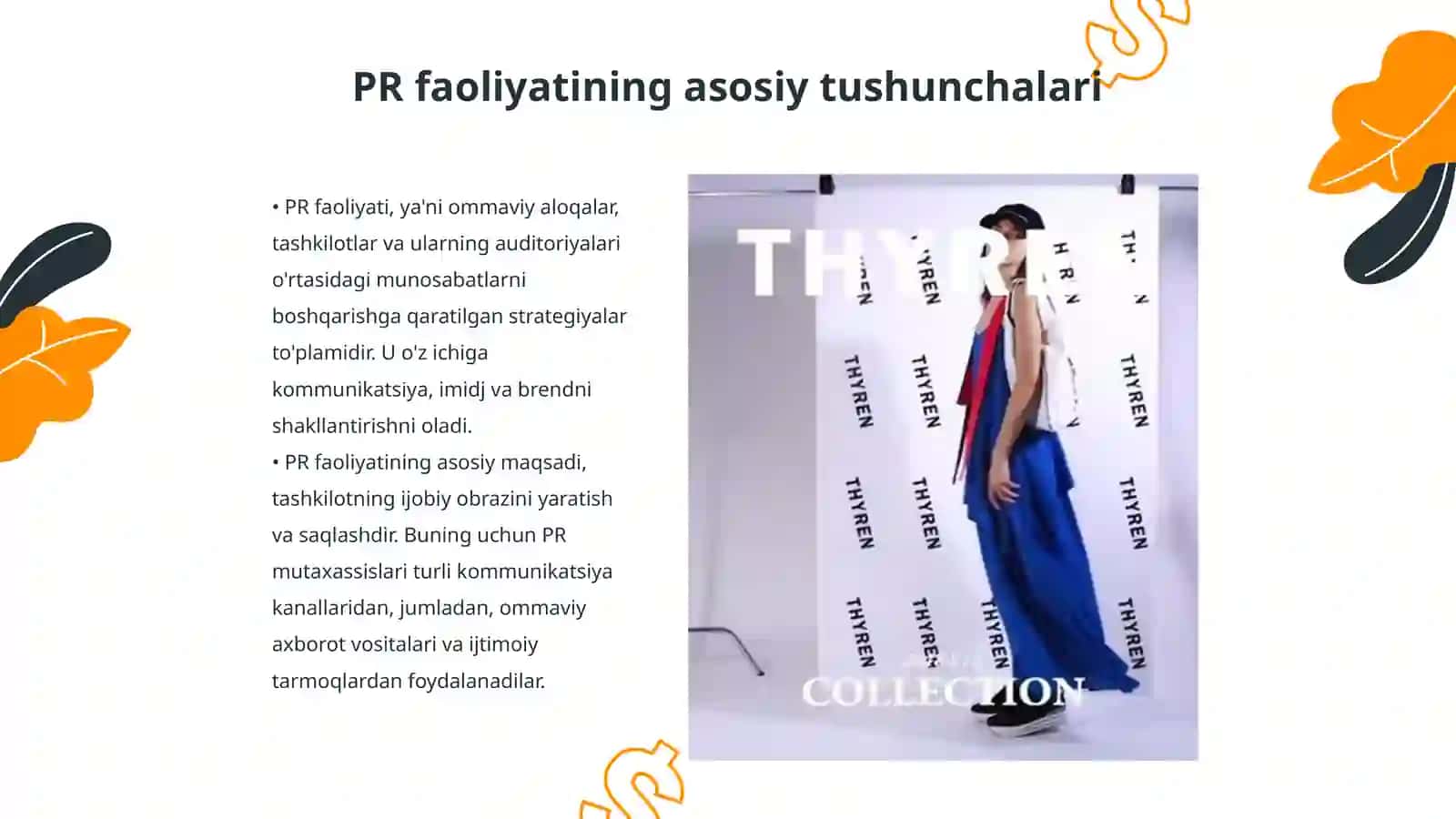 PR faoliyatining marketingdagi ro’li 3