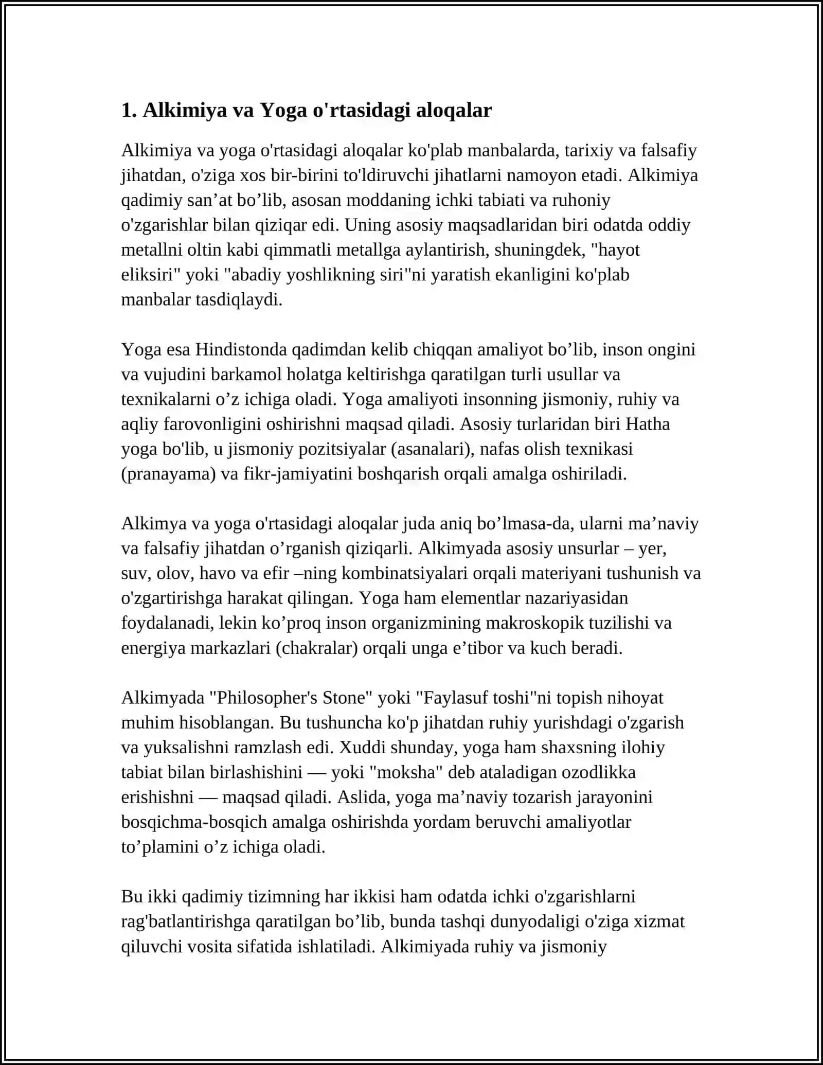 "ALKIMYOGAR" ASARIGA TEZIS 3