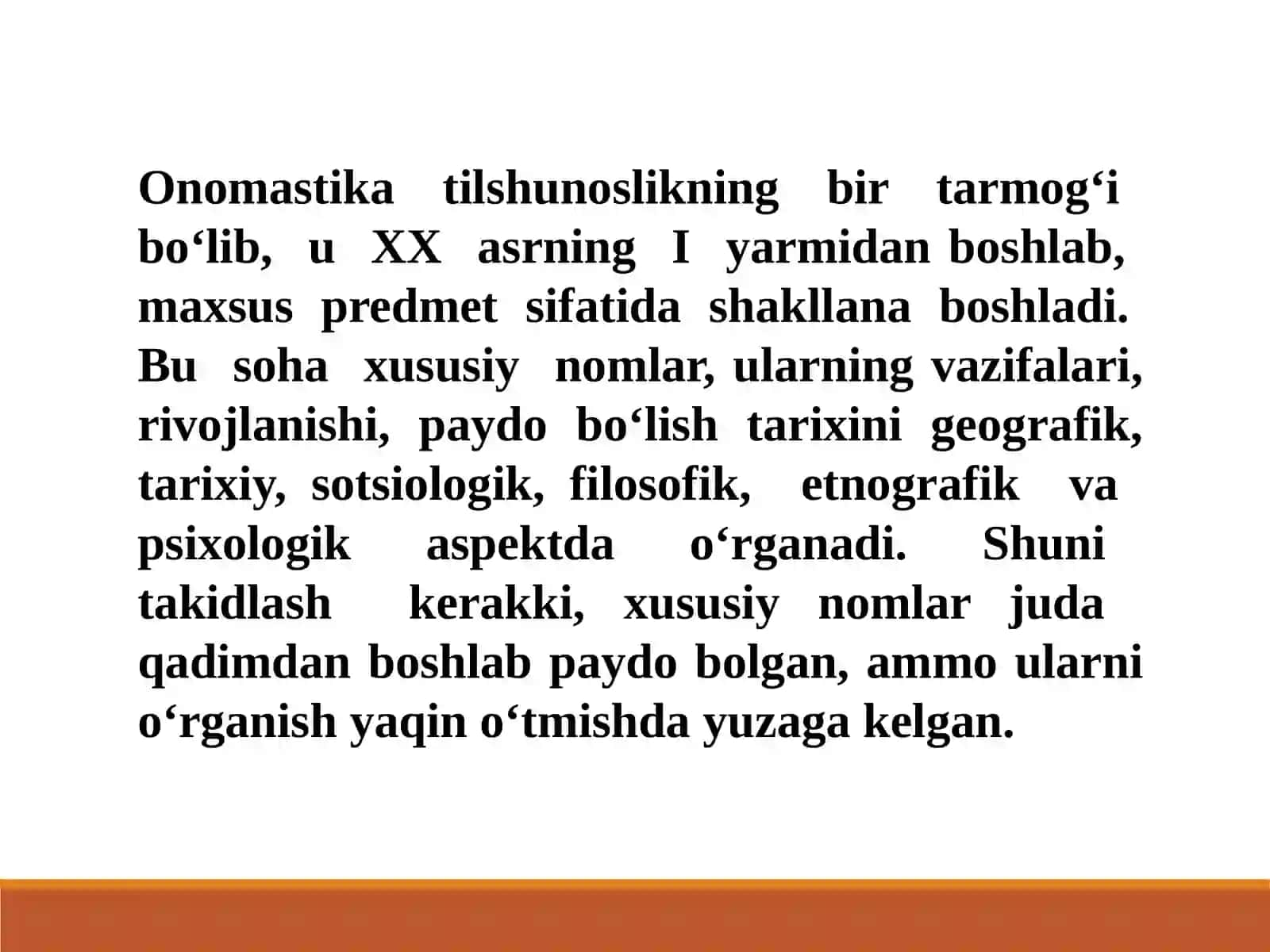 OZBEK TILIDA ERGONIMLAR (NUKUS SHAHRI MISOLIDA) 3