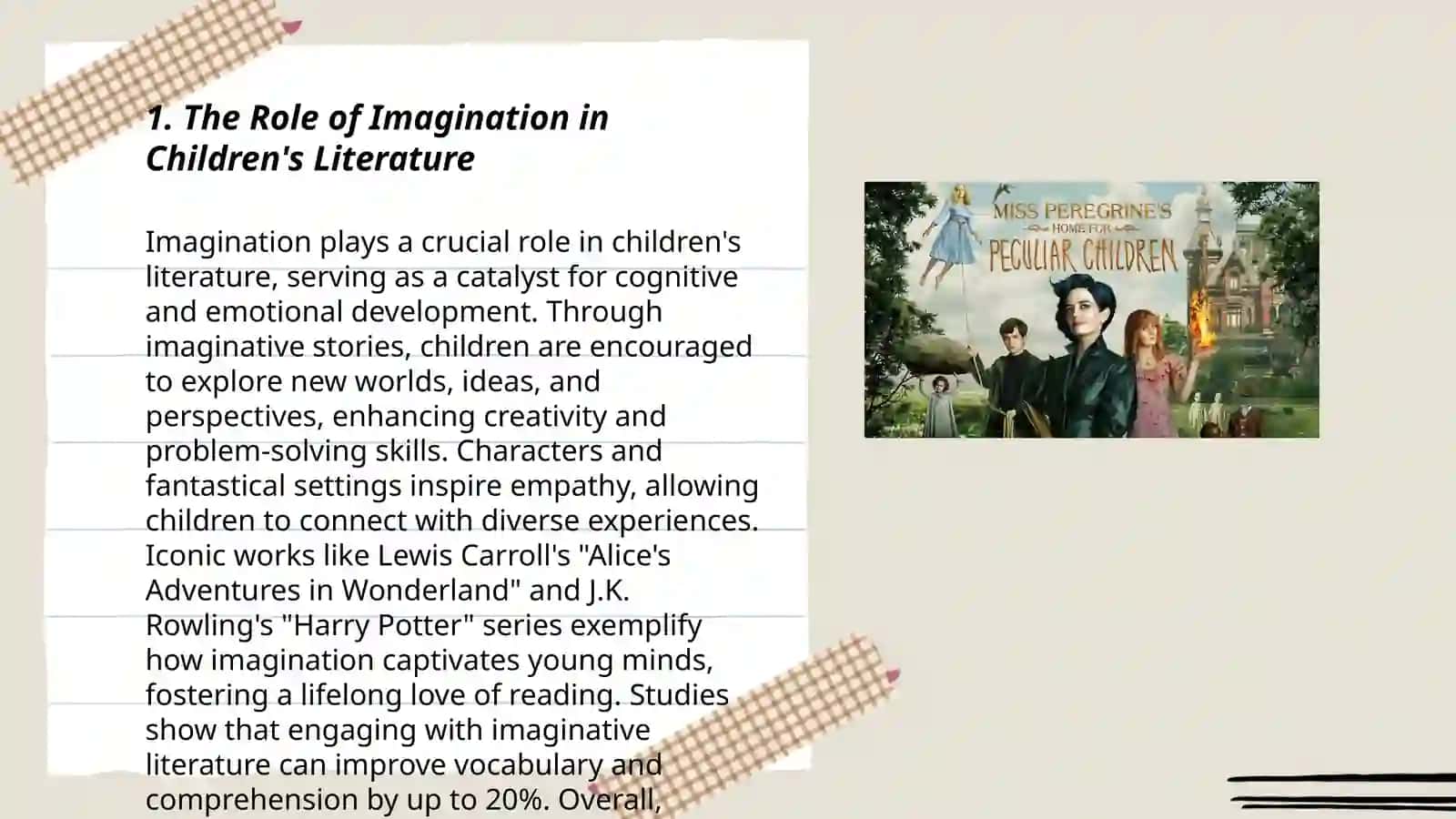 peculiarities of children's literature 3