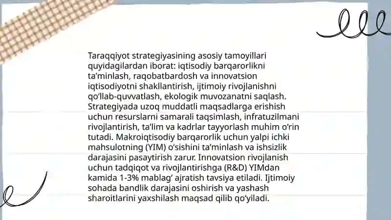 Taraqqiyot strategiyasi 3