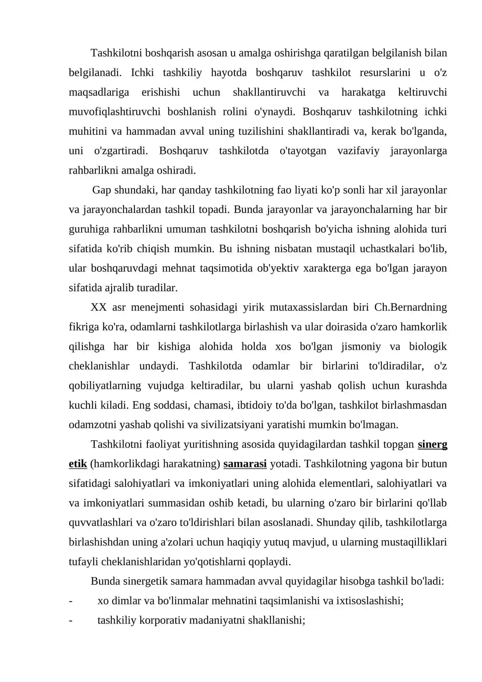 Tashkilotlar va ularni boshqarish 3