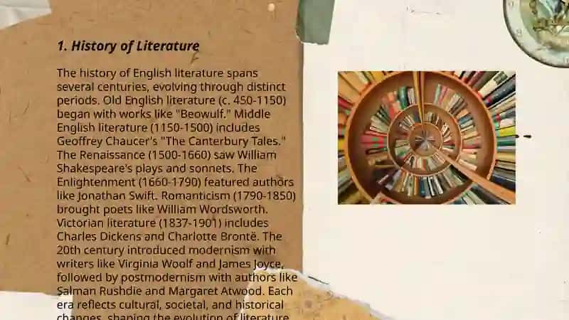 History of Literature 3