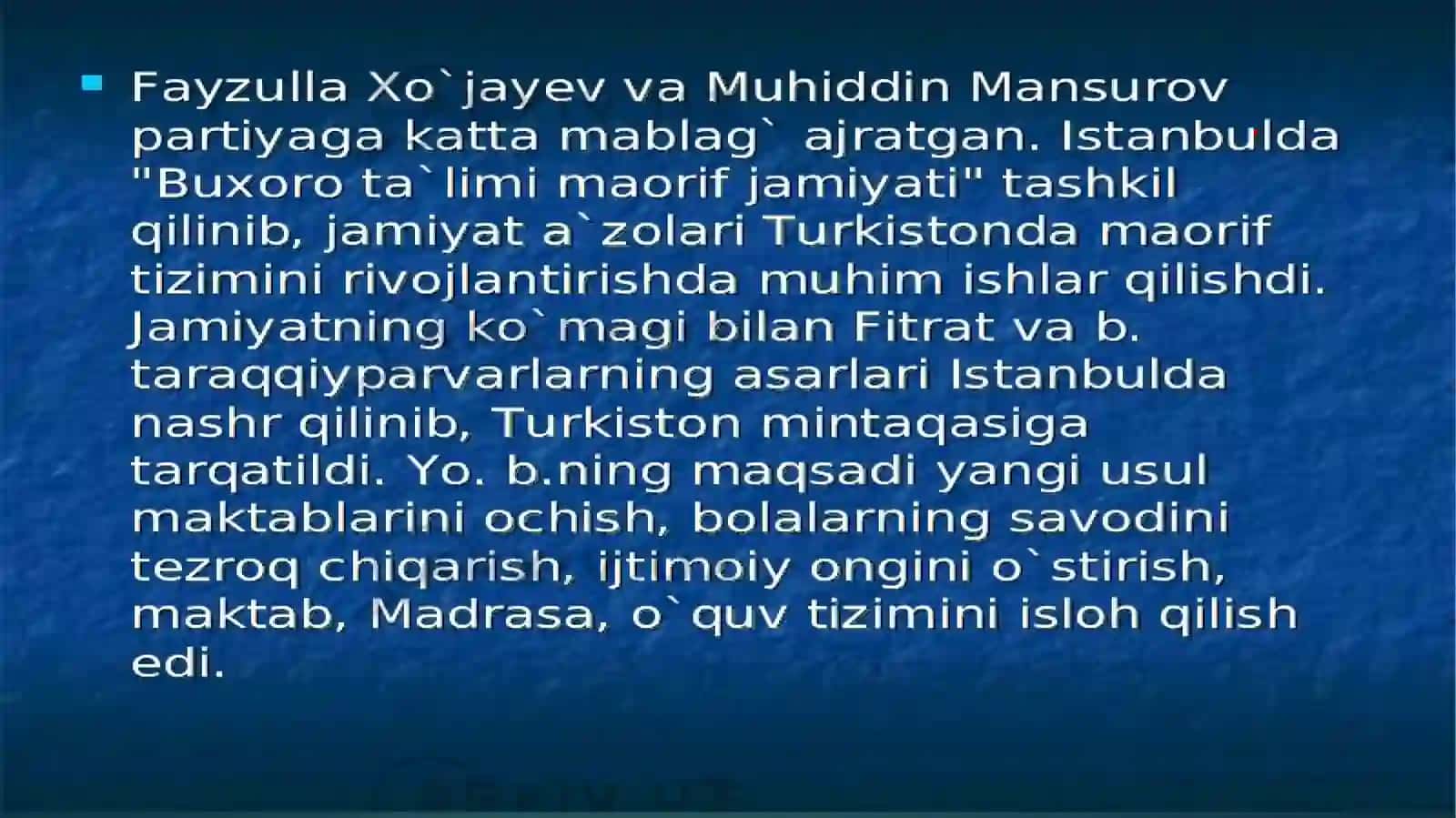 YOSH BUXOROLIKLAR TASHKILOTI 3