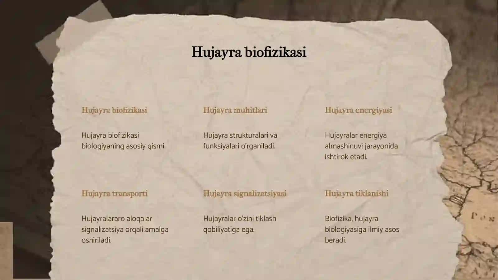HUJAYRA BIOFIZIKASI 3
