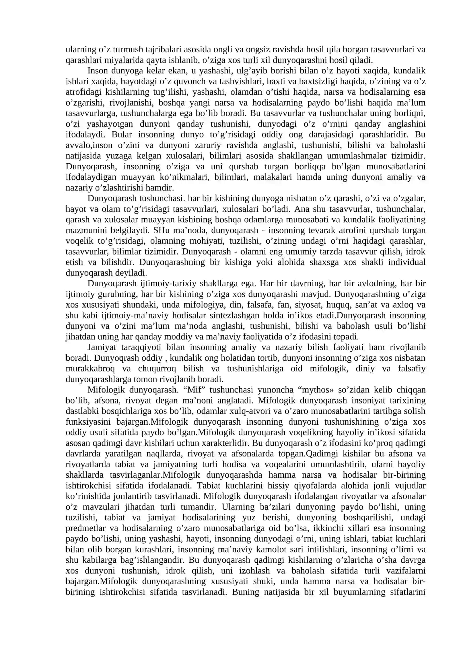 Falsafa va uning jamiyat hayotidagi roli 3