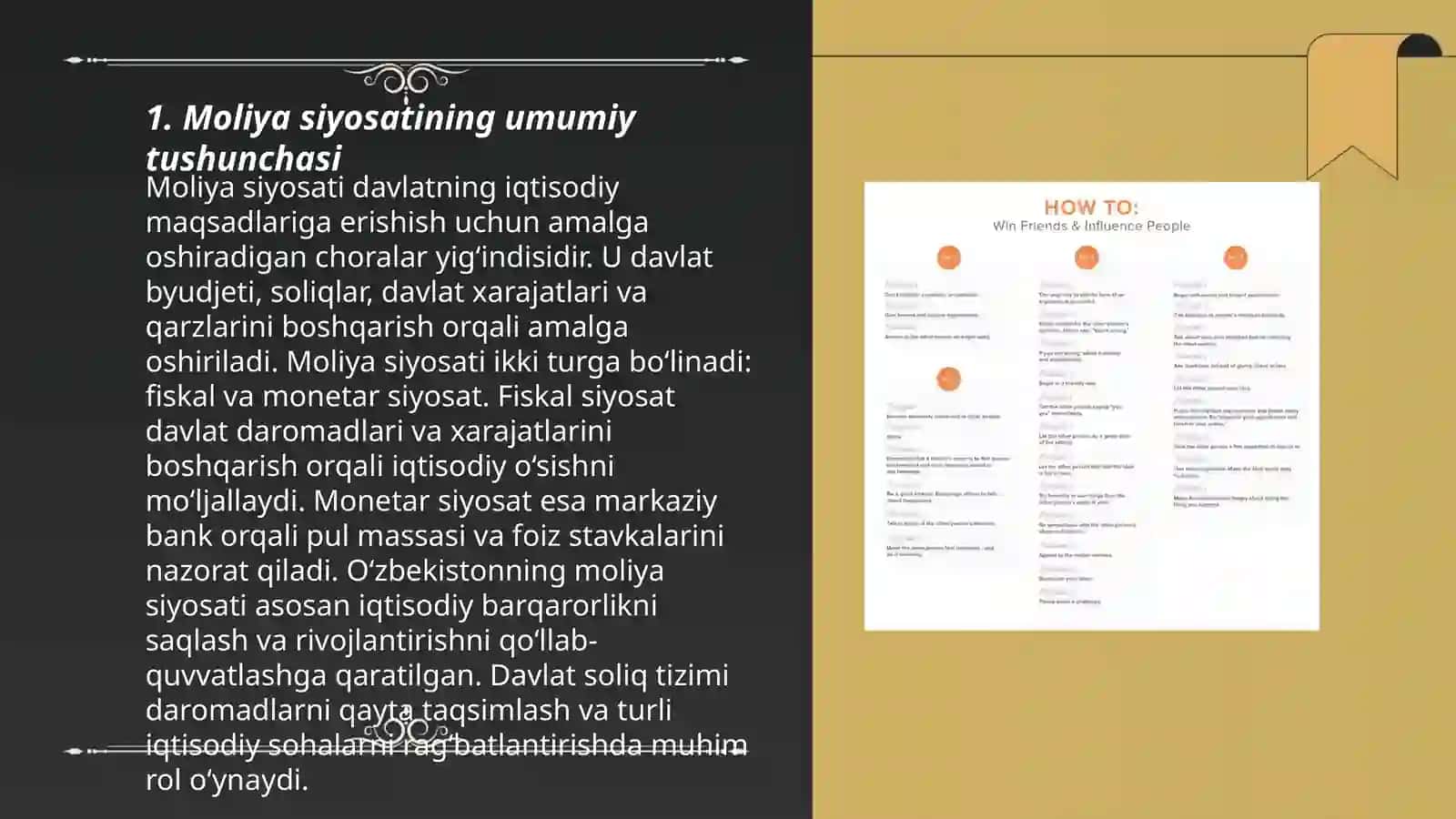 Moliya siyosiyatining mazmuni va tamoyillari 3