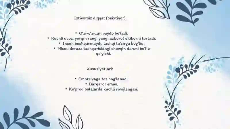 Diqqat Turlari 3
