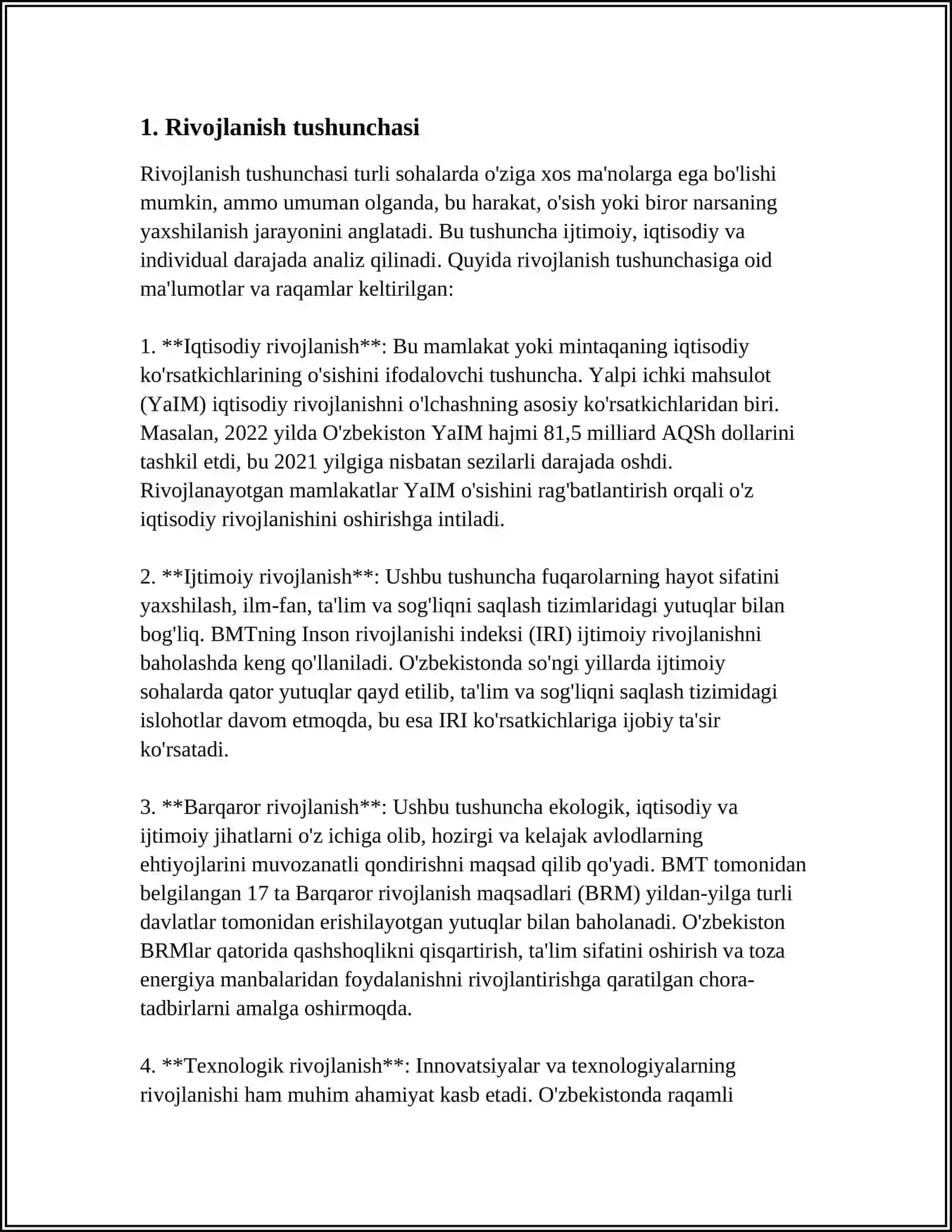 RIVOJLANISH FALSAFASI 3