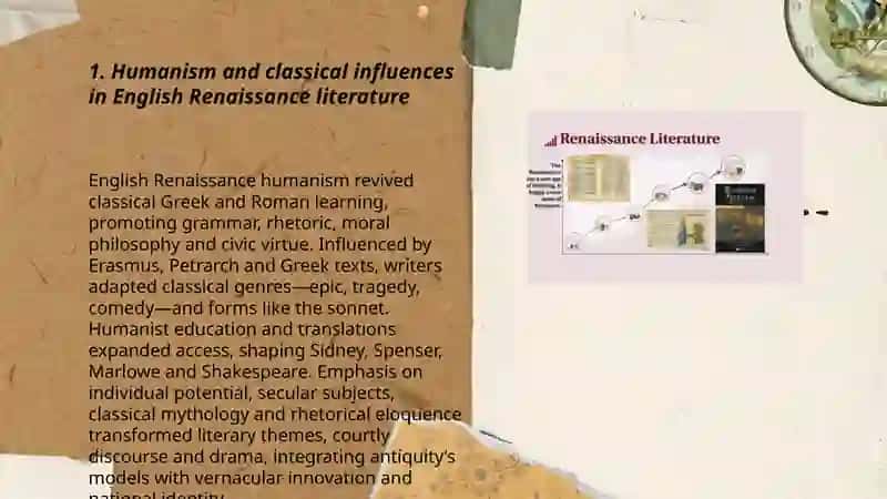Renaissence in English literature 3