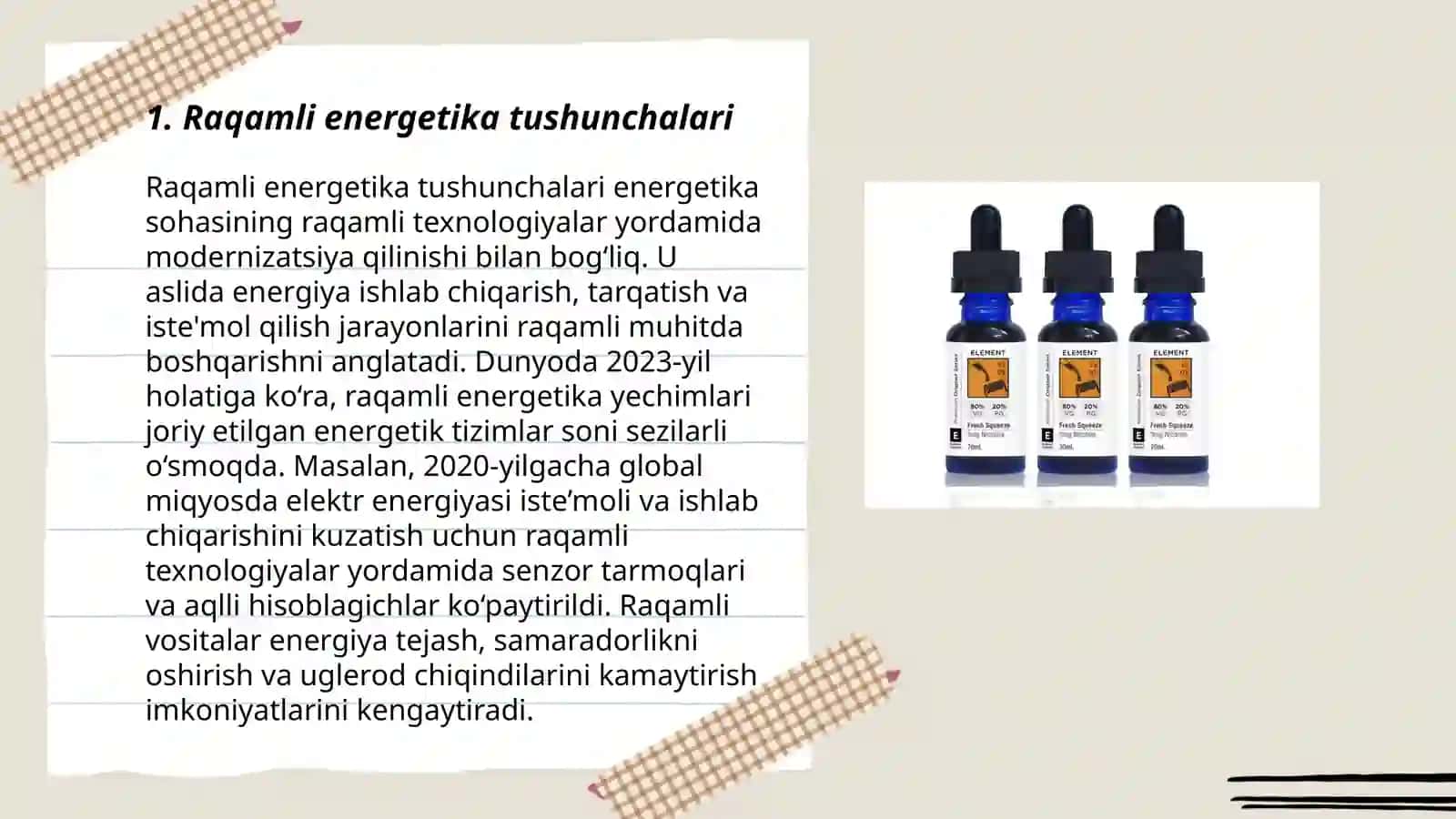 Raqamli energetikadagi funksional elementlar 3