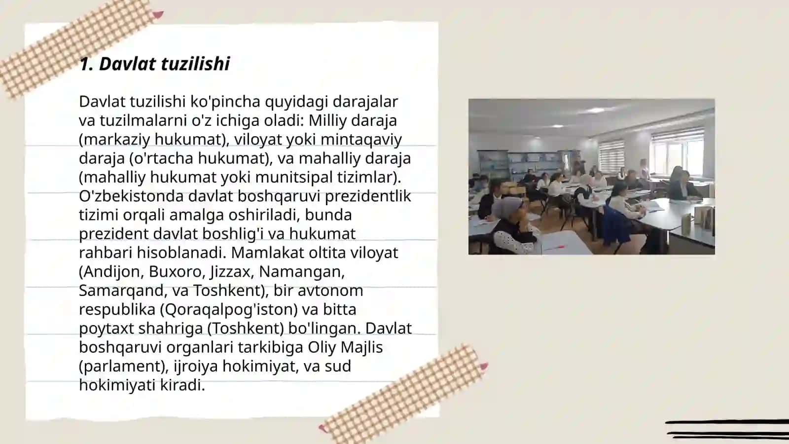 Davlat Tuzilishi 3