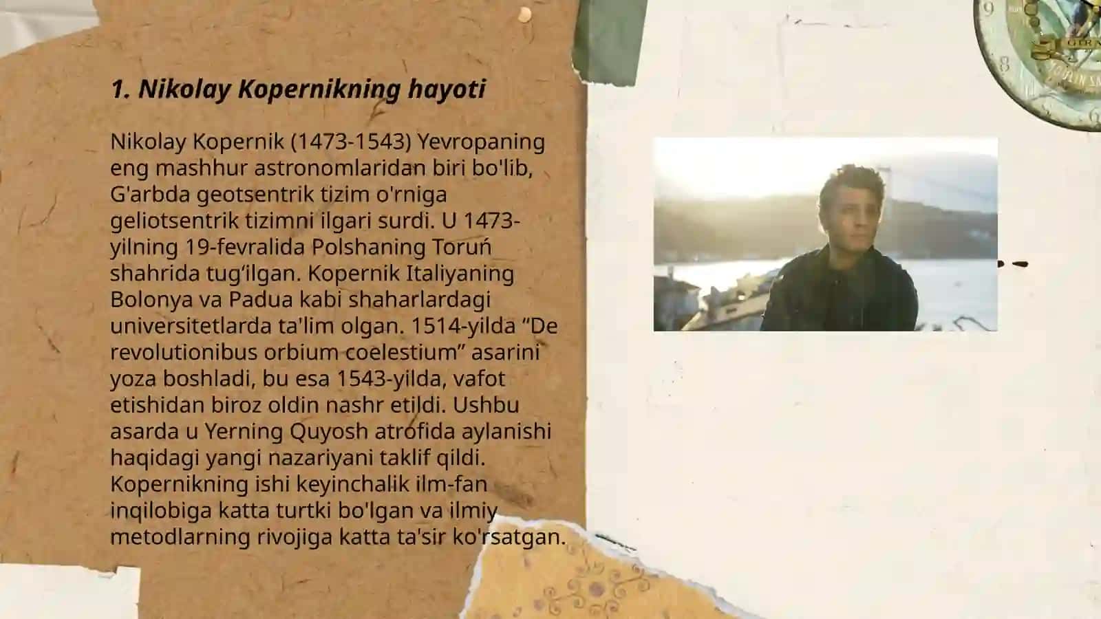 Nikolay Kopernikning hayoti 3