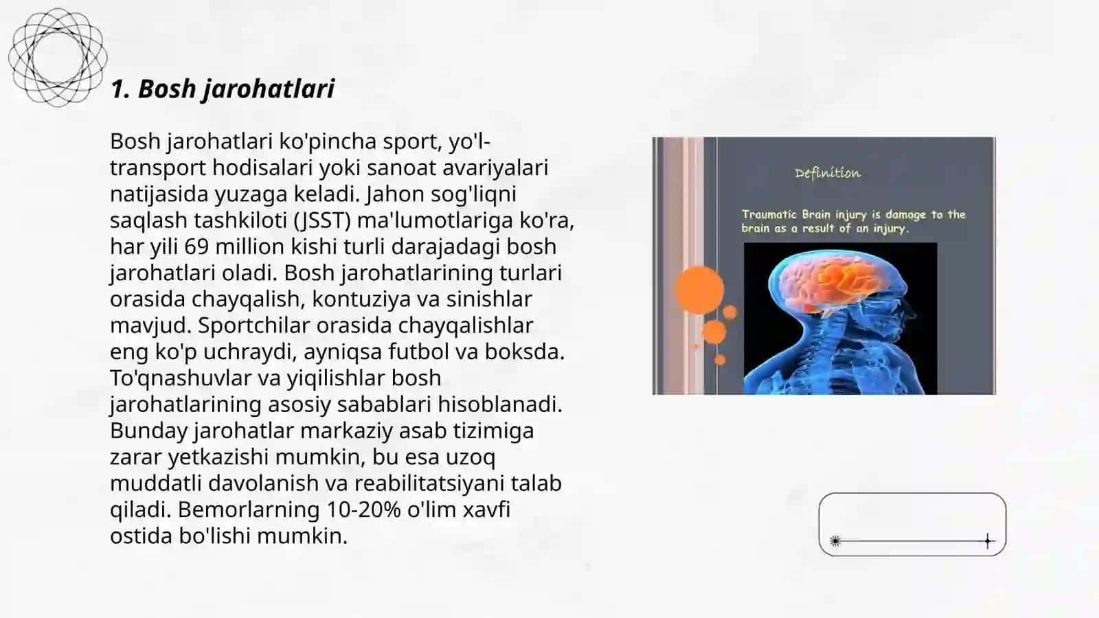 Bosh jarohatlari 3