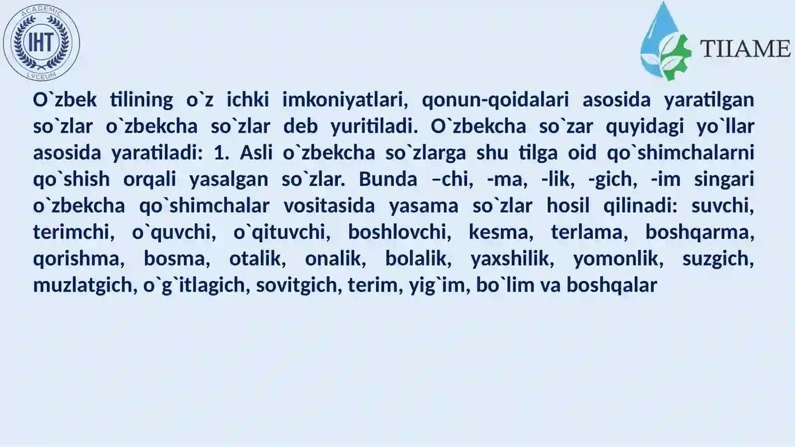 O’zbek tili etimologiyasi 3