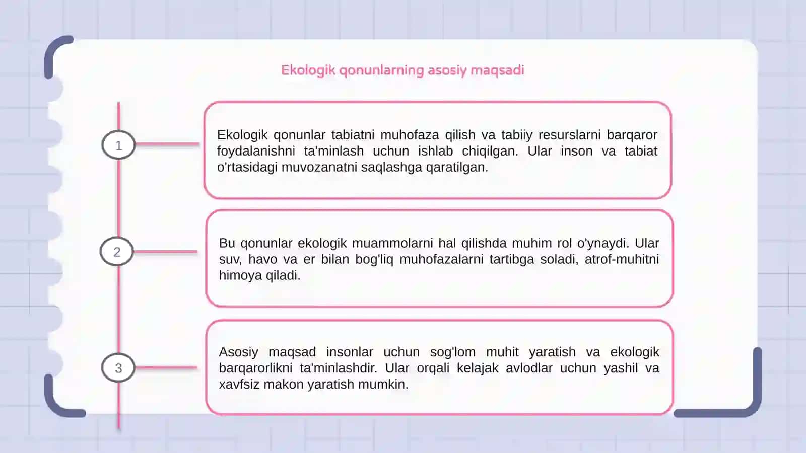 Ekologik qonunlar va muhofazasi 3