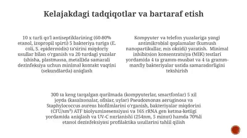 Kompyuter va telefonlarning bakterial kontaminasiyasi 3