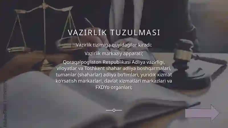 Adliya organlarining tizimi 3