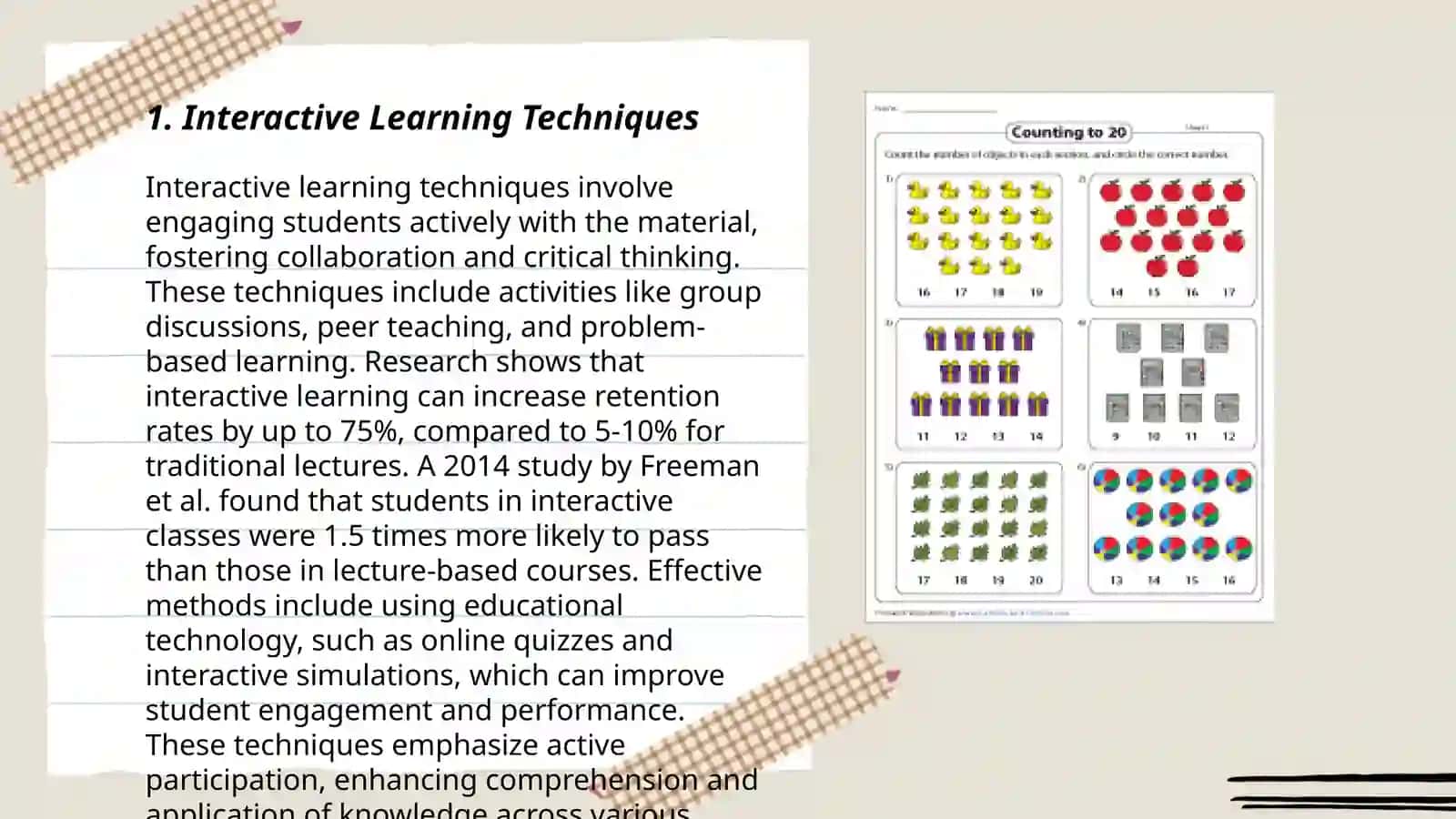 Material on intensive methods of teaching 3