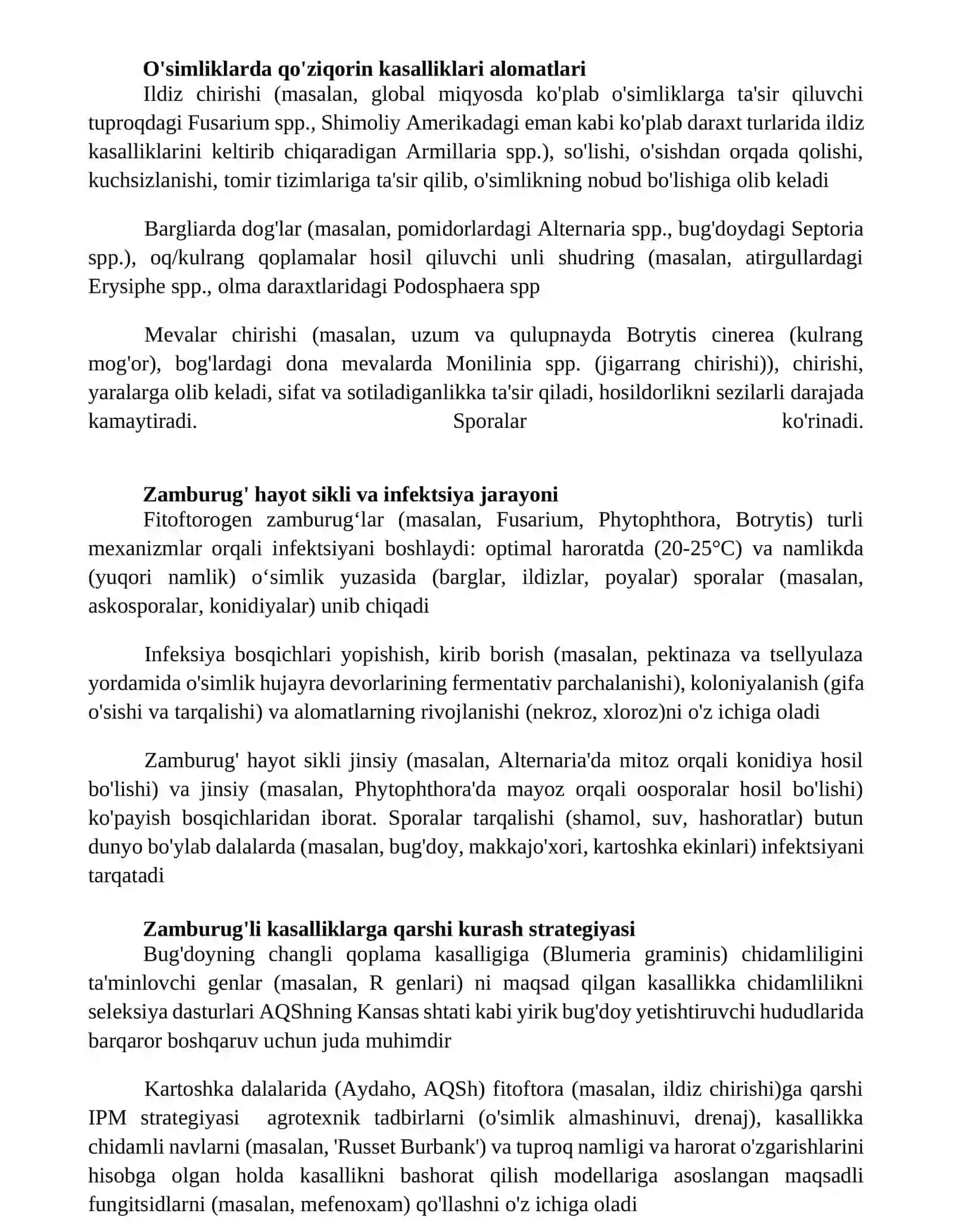 Fitopatogen zamburug'lar 3