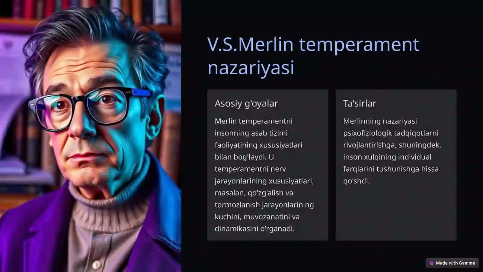 Temperament nazariyalari: Psixofiziologik yondashuv 3