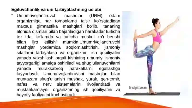 Egiluvchanlikni tarbiyalash 3