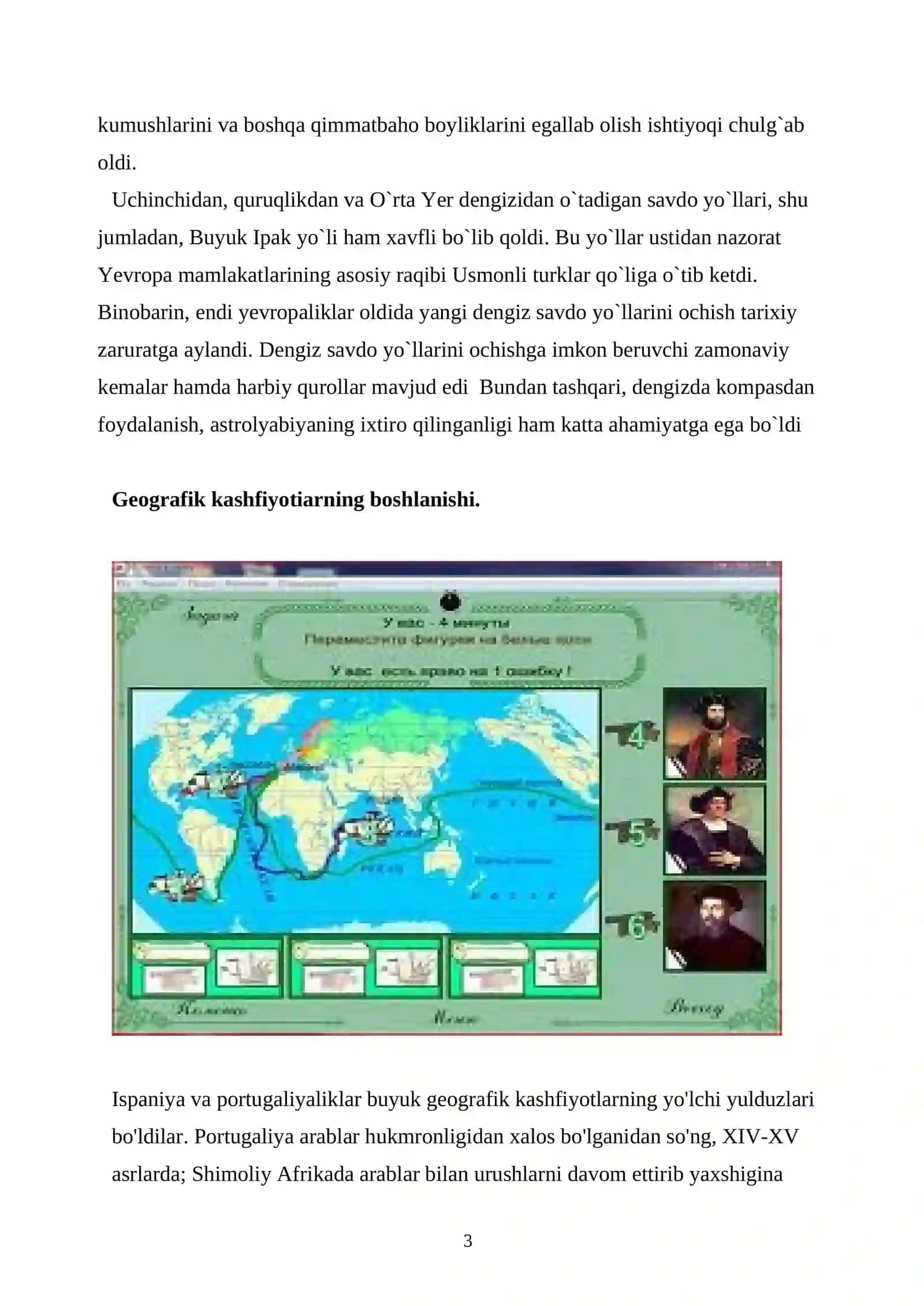 Buyuk geografik kashfiyotlar davri 3