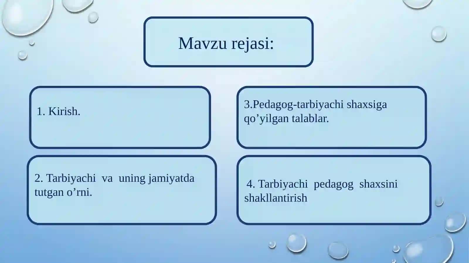 Tarbiyachilik kasbi 3
