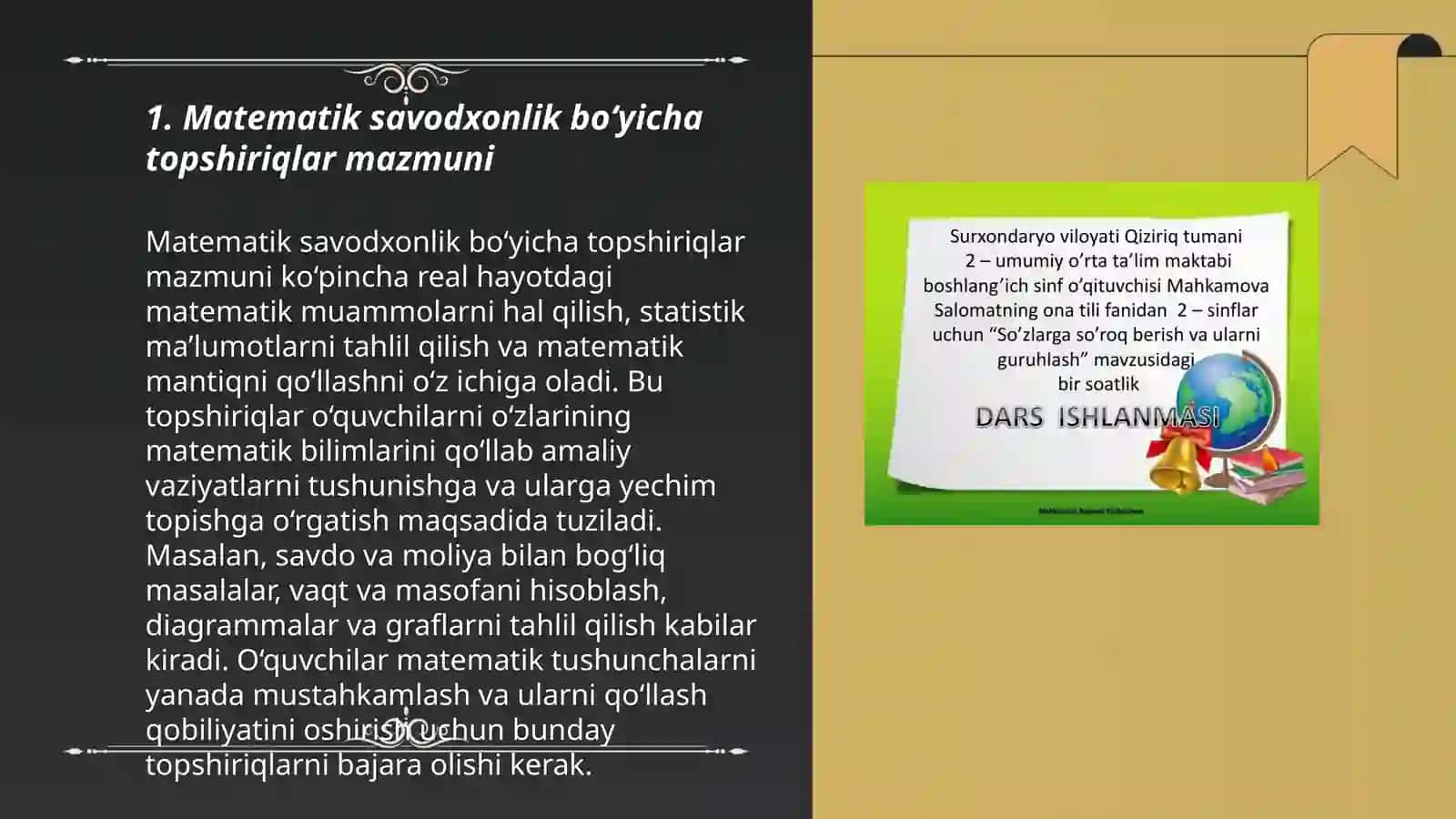 PISA xalqaro baholash dasturi 3