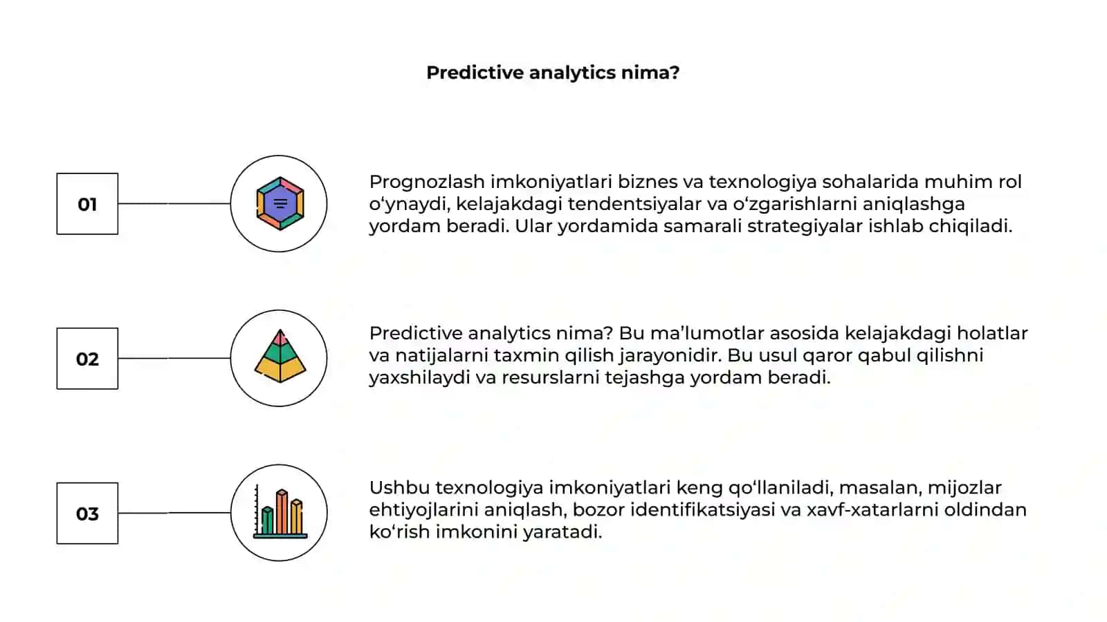Predictive Analytics imkoniyatlari 3