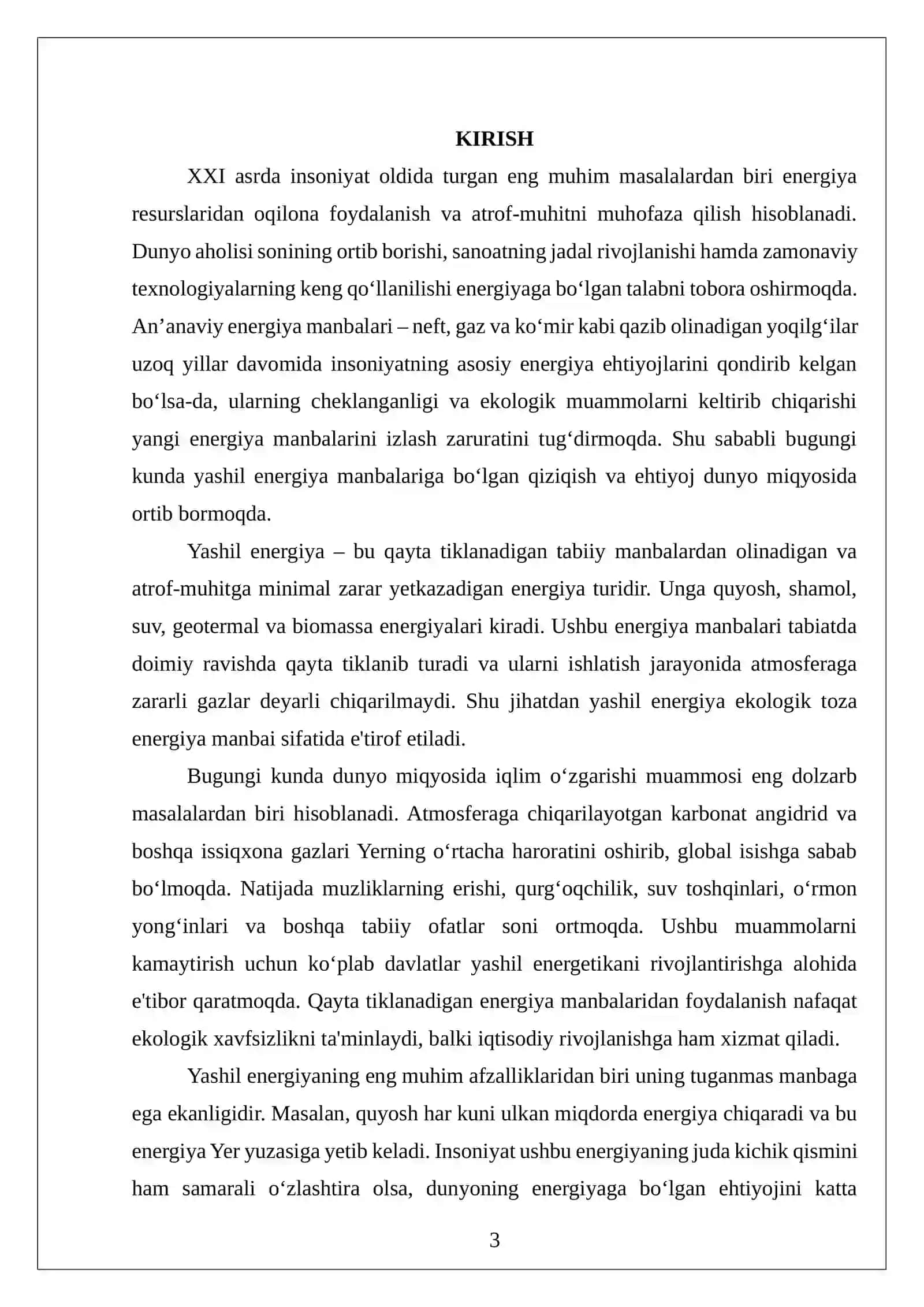 Yorug'likning elektr tokiga aylanish siri 3